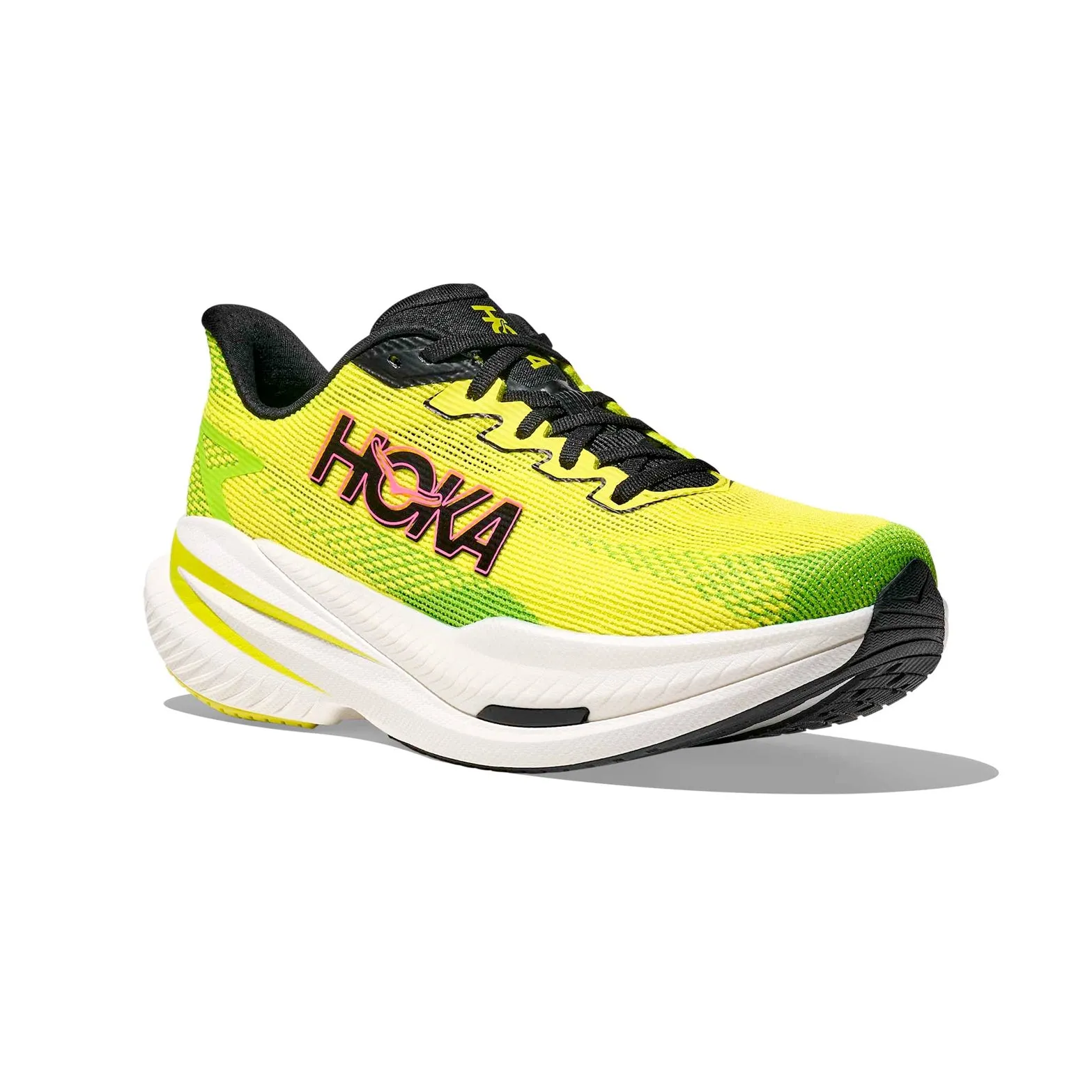 Men's Mach X 3 Running Shoes Skyward Neon Hoka Citrus / Neon Lime Nike Lebron Training Shoe