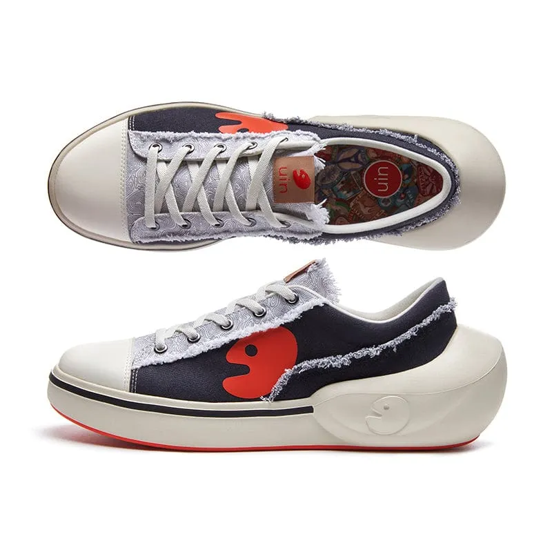 Rhymes in Black & White Bilbao B2 Men Asher Skate Shoes