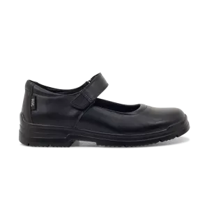 Size 16 Hiking Boots Roc Boots Junior Roulette Strap Black Leather School Shoes