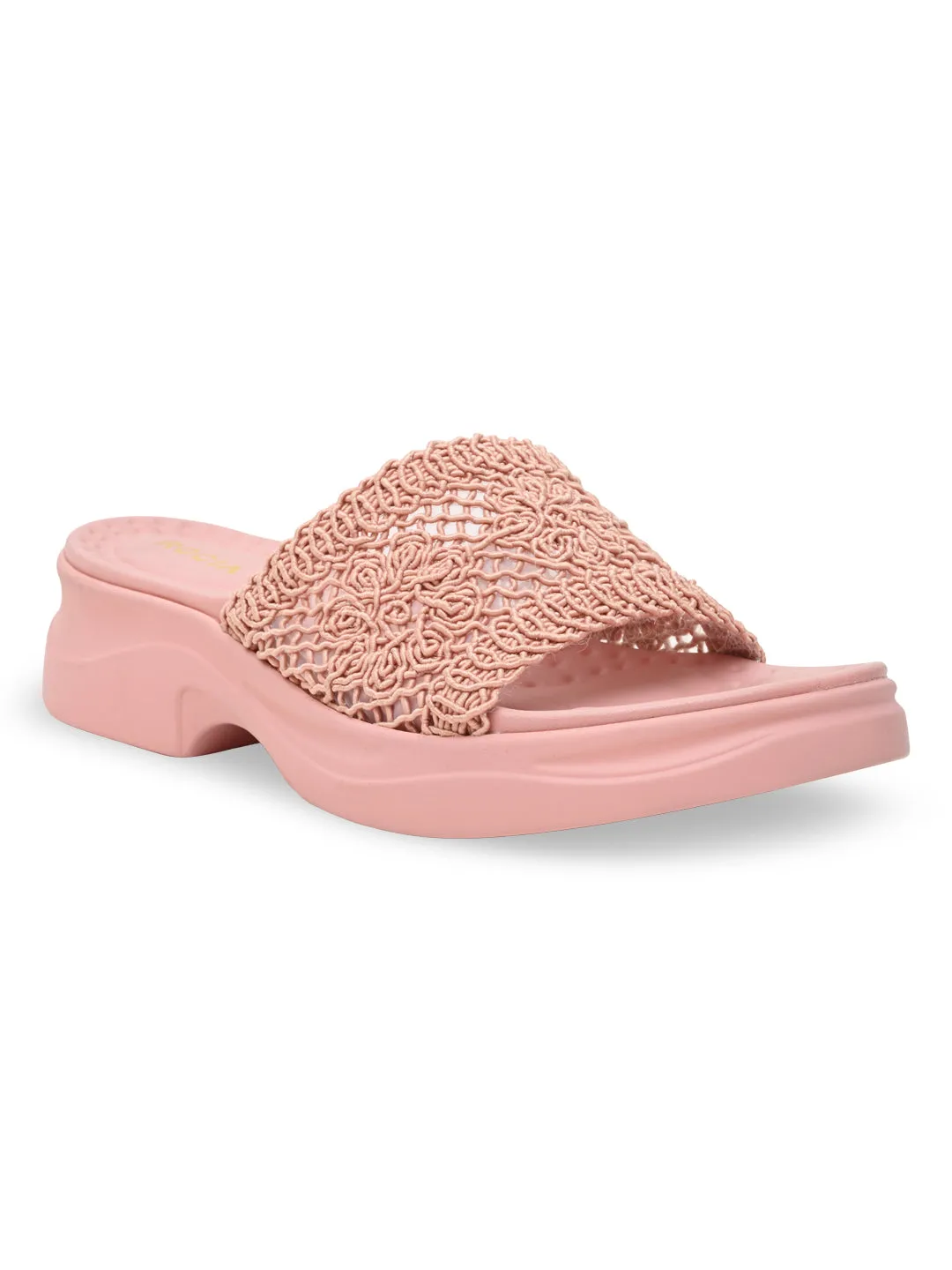 Wwe Slippers Rocia By Regal Pink Women Casual Funky Flats