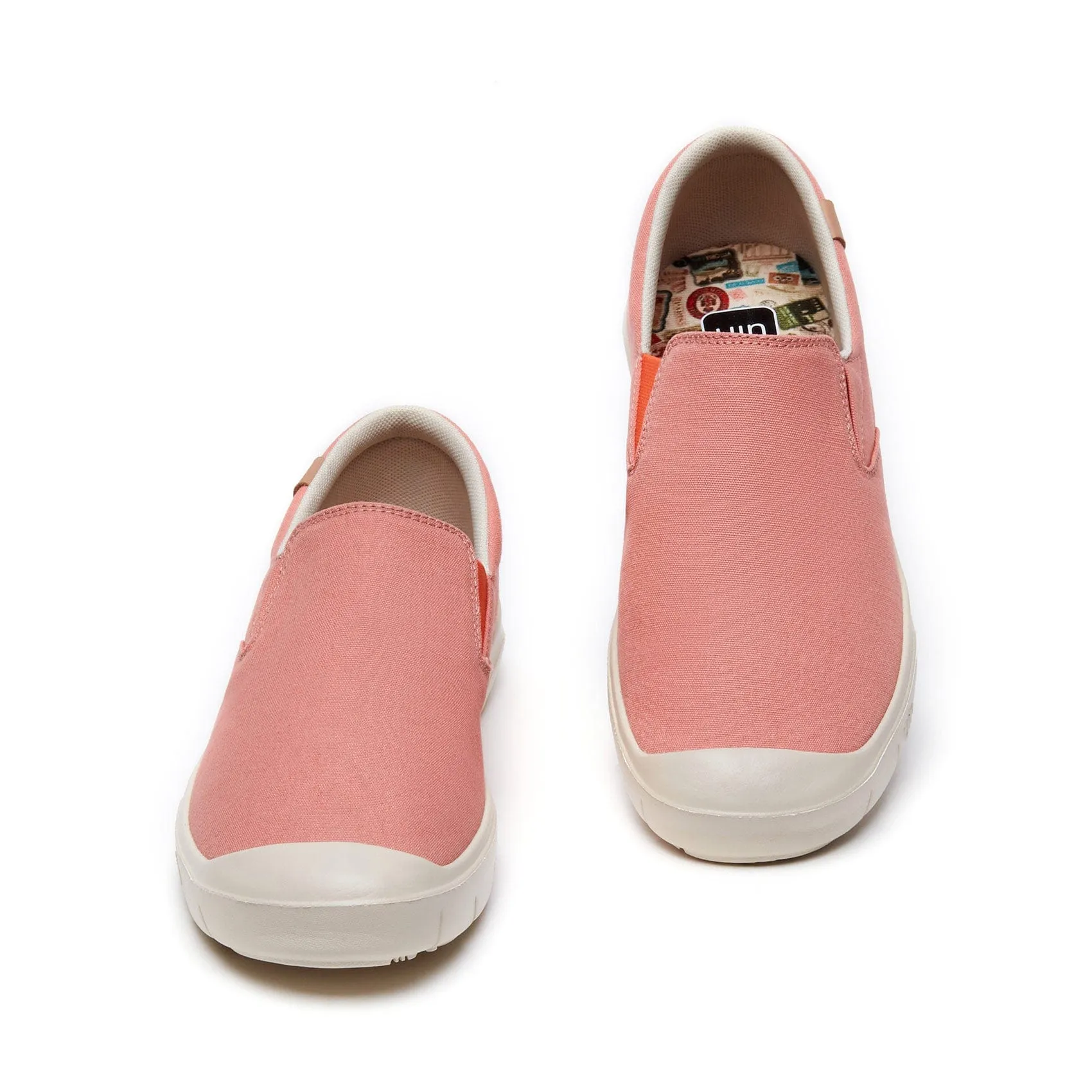Rosy Pink Canvas Cadiz I Women Almost Skate Shoes