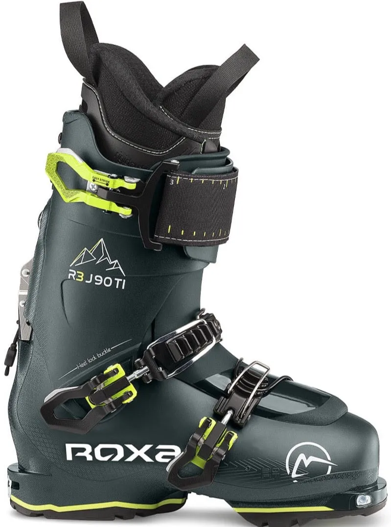 Roxa R3J 90 Ti Juniors Ski Boot 2024 Leather Fire Boots