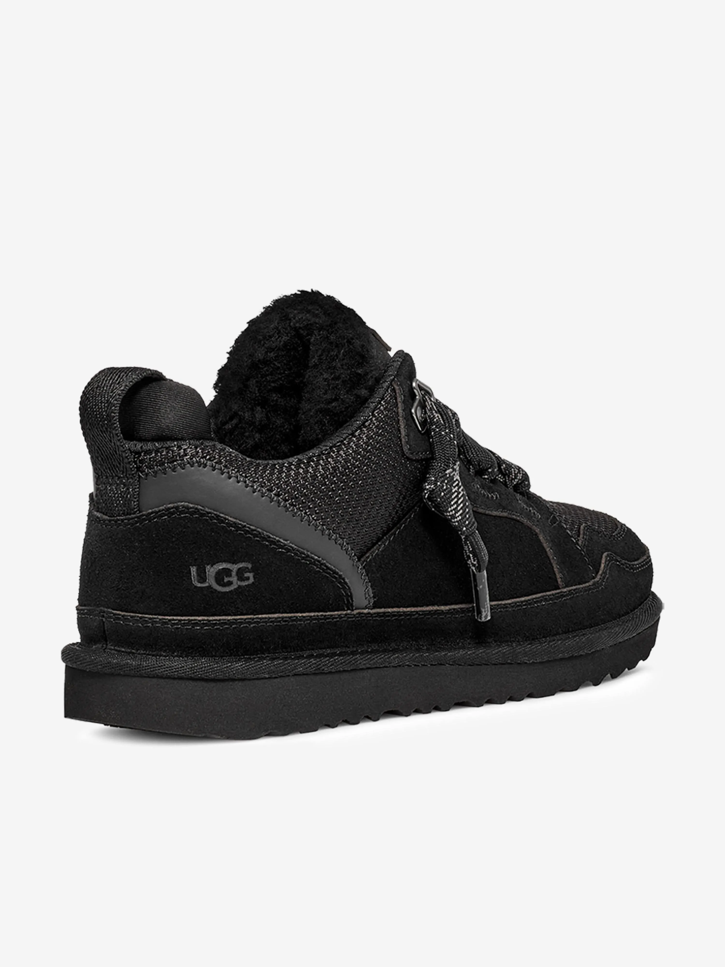UGG Kids Lowmel Trainers in Black Hi Top Cross Training Shoes