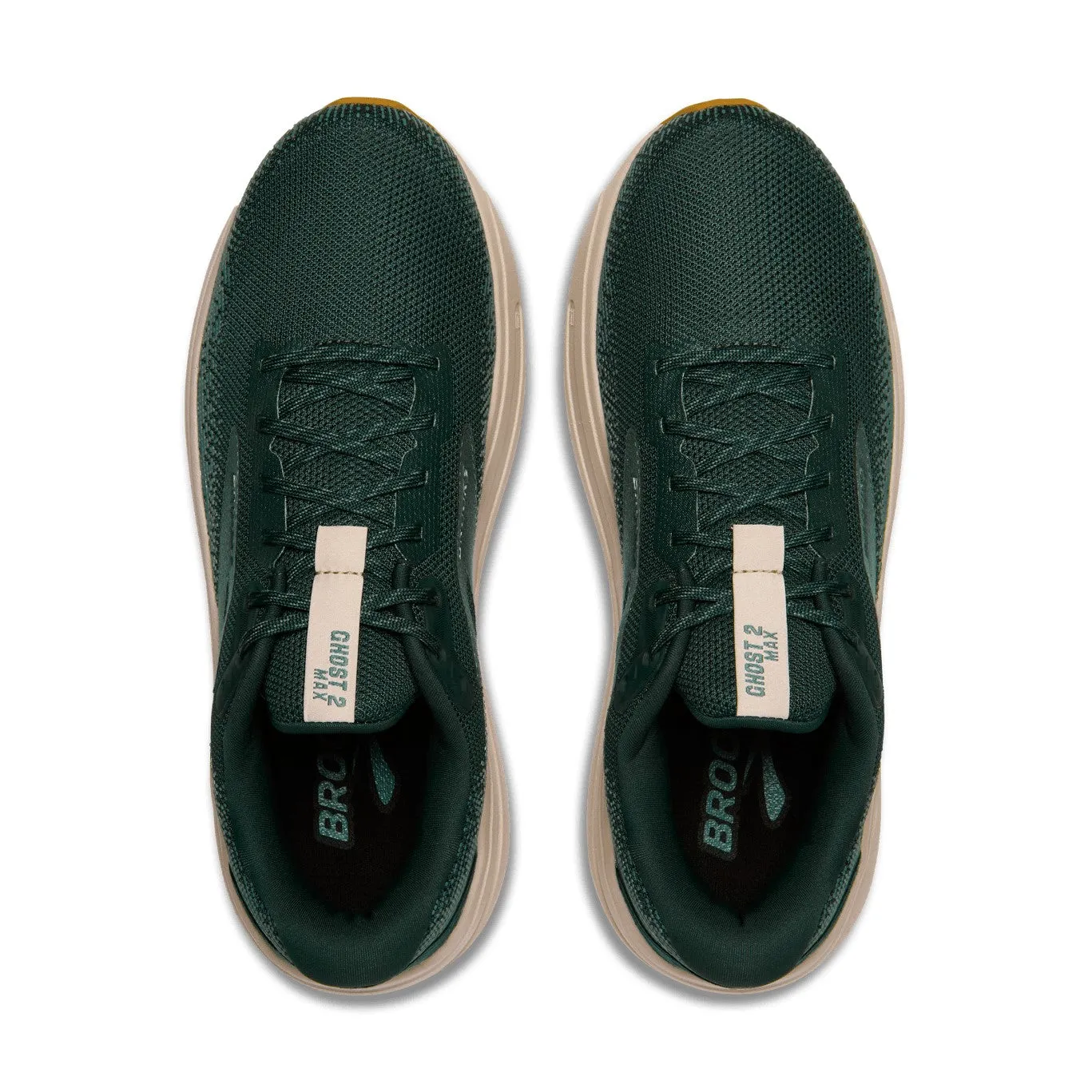 Mens Brooks Ghost Max 2 (D-Width) Plantar Fasciitis Running Shoe