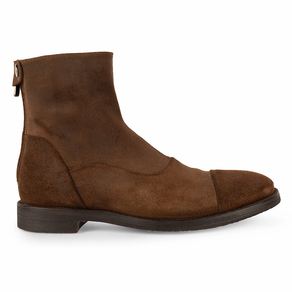 KRIS 96018<br> Havana Back zipper Boots Burberry Rain Boots Rubber