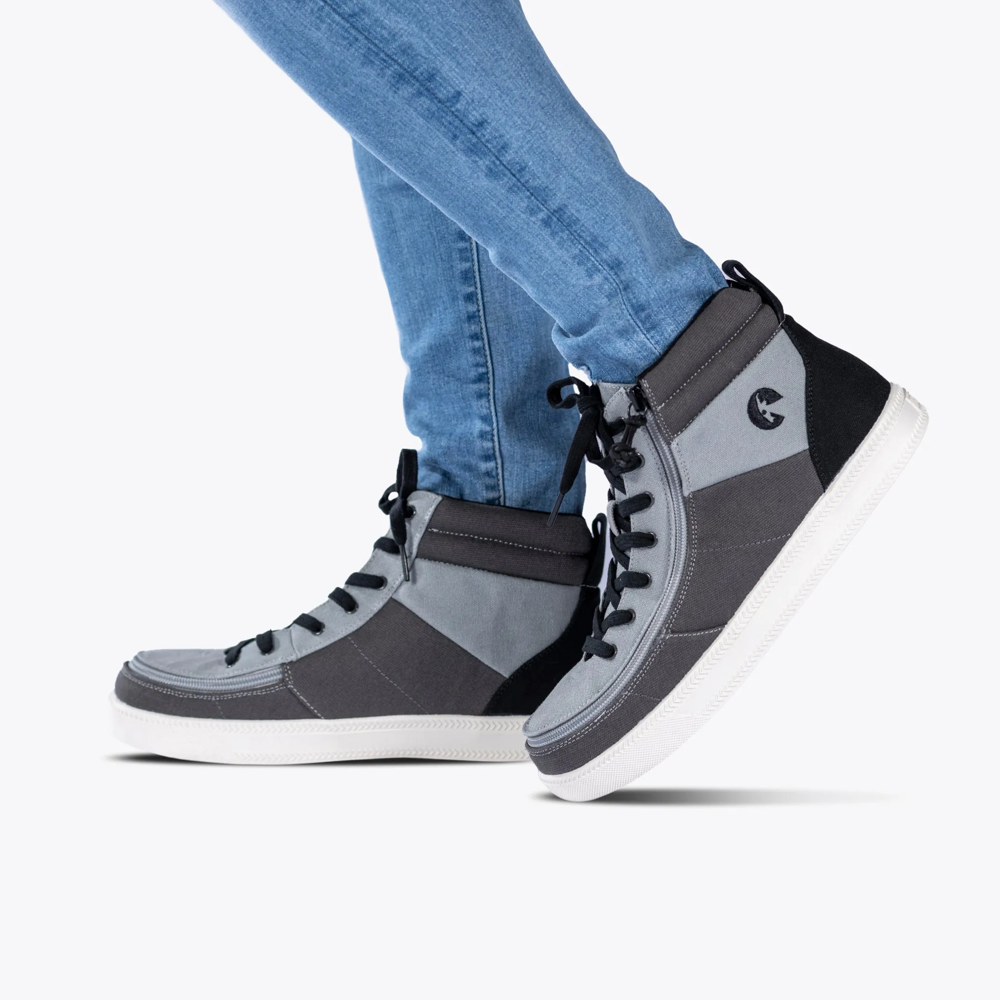Casual Work Shoes SALE - Grey Colorblock BILLY Street High
