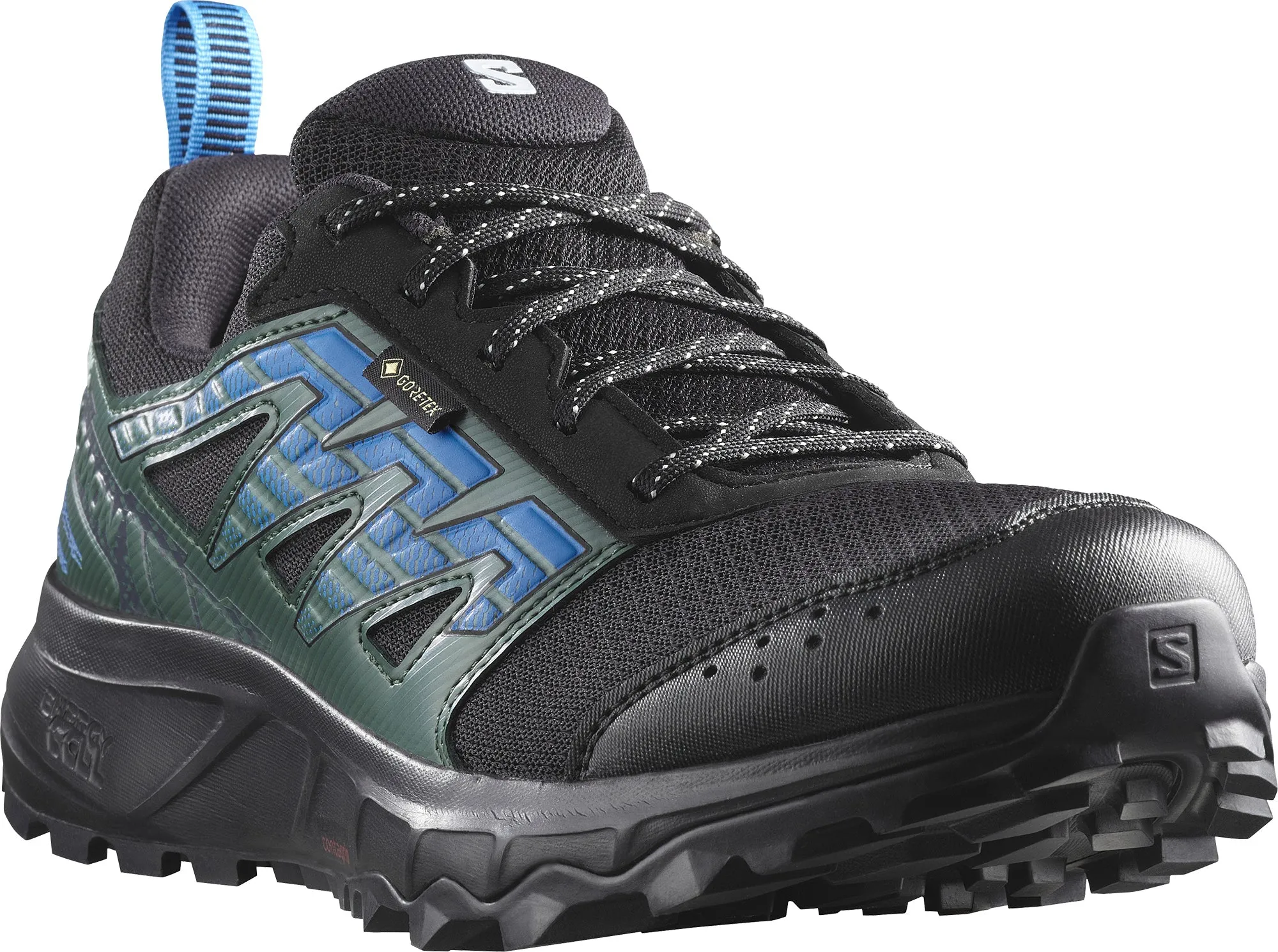 Salomon Wander GORE-TEX Mens Trail Running Shoes - Black Lightweight Hiking Shoe Reviews