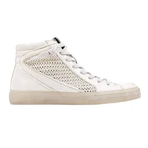 Samantha Woven High Top Lace Up Sneakers Lightweight Shoes Casual