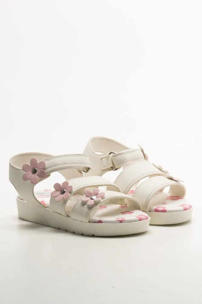 Sandals By Sandals White