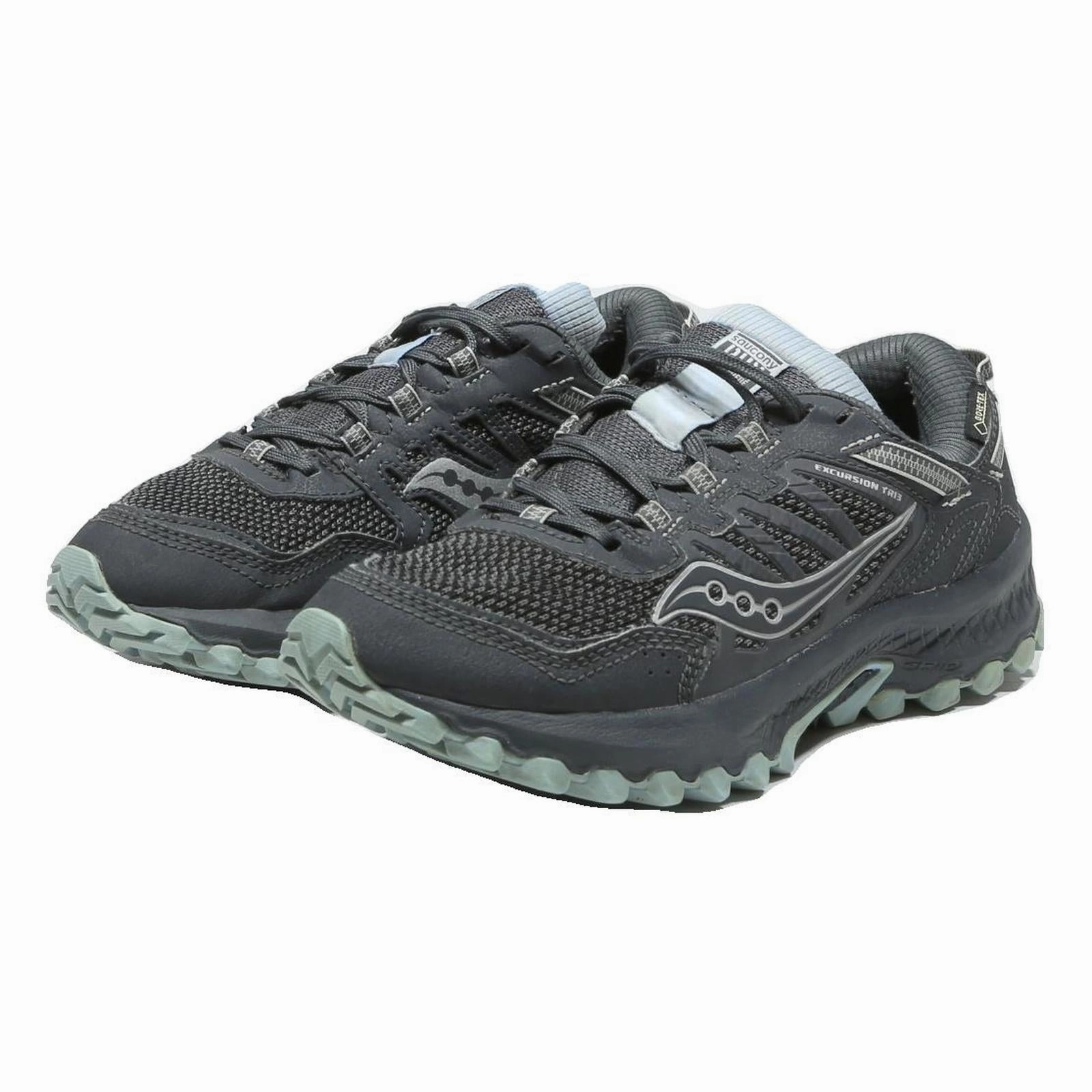 Moncler Trail Shoes SAUCONY Excursion TR13 Womens Trail Running Trainers Black Synthetic UK 5