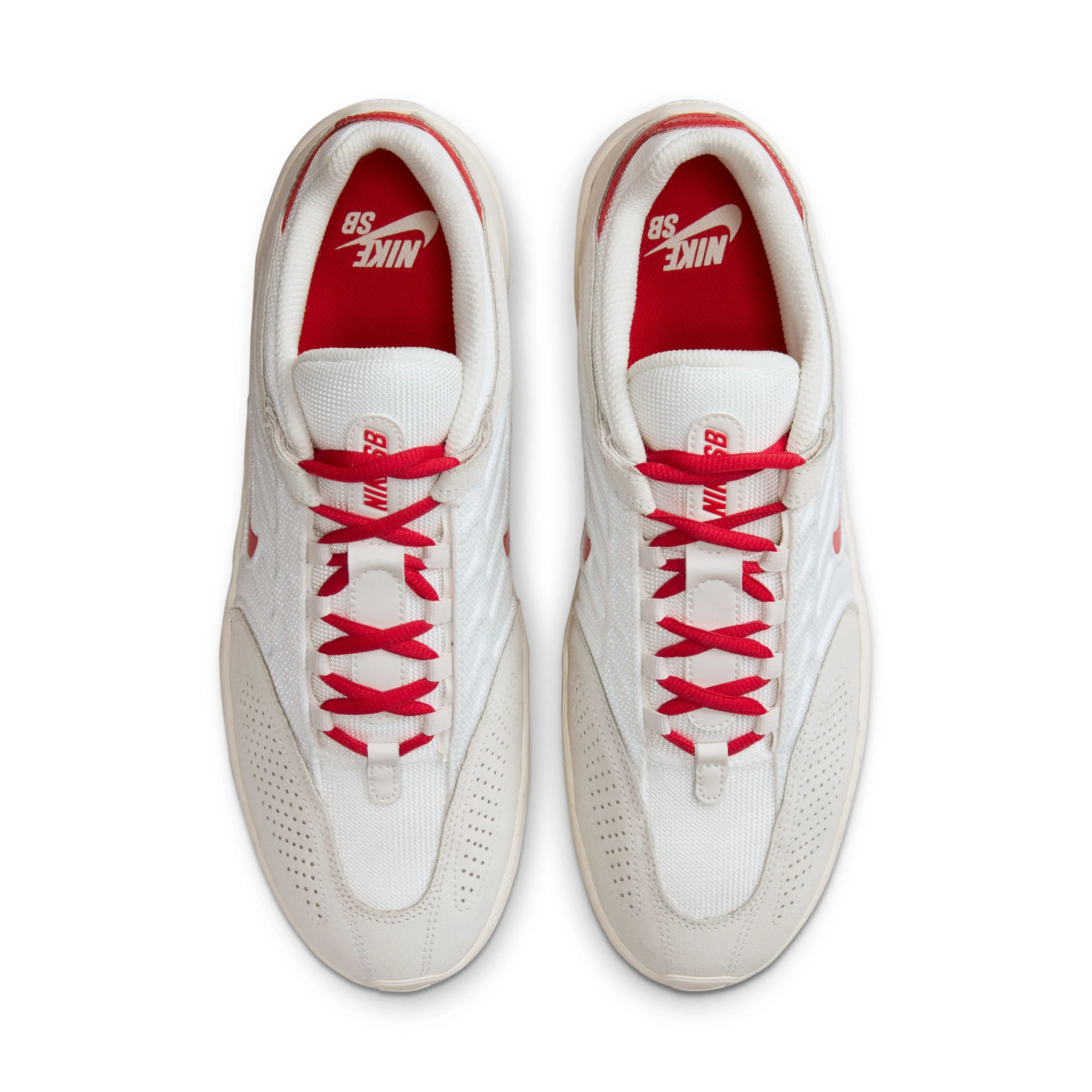SB Vertebrae 'Summit White Red' Best Cheap Skate Shoes