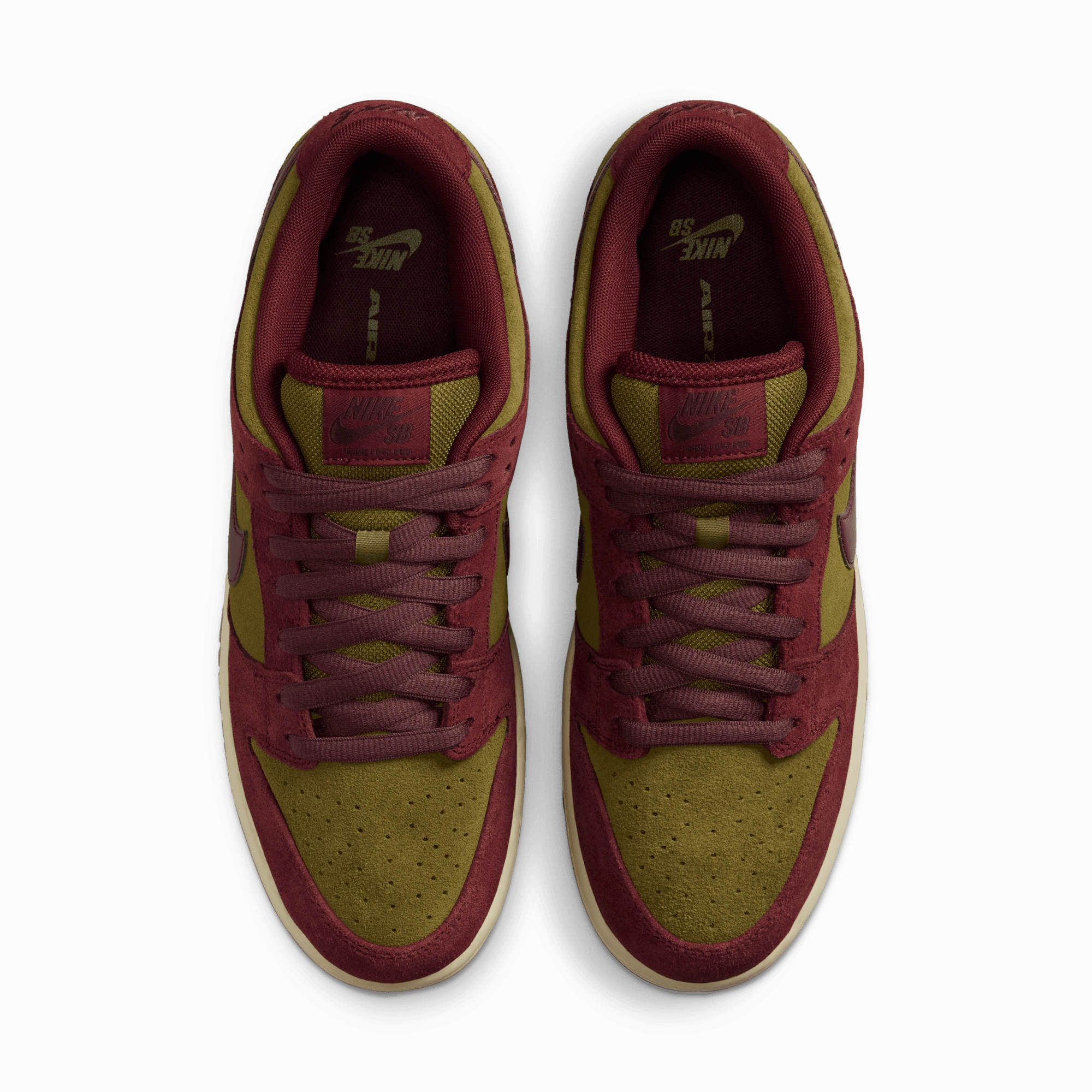 Low Nike Shoes SB Dunk Low Pro 'Dark Team Red Olive Flak'