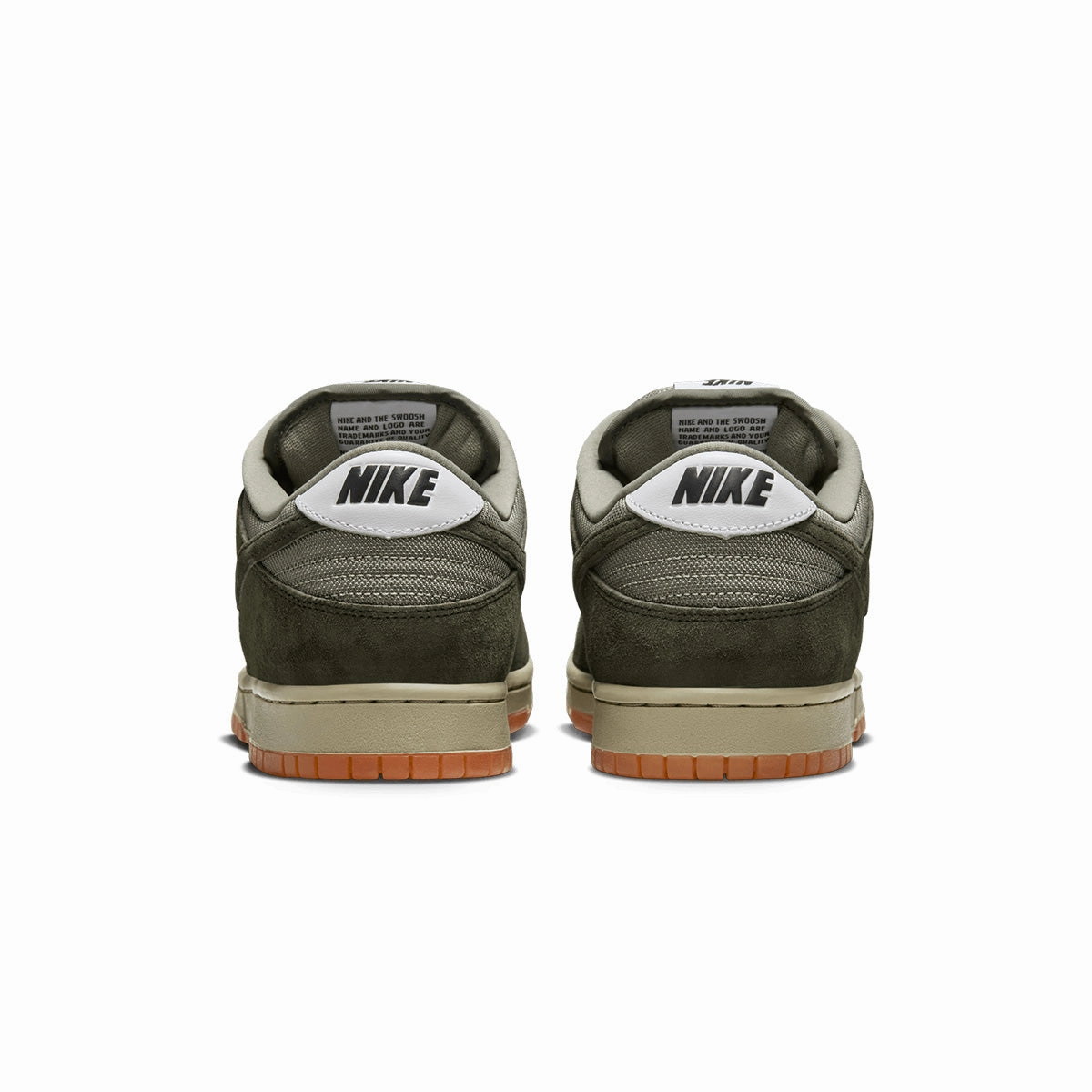 Wide Width Shoes Nike SB Dunk Low Pro B 'Sequioa Light Army'