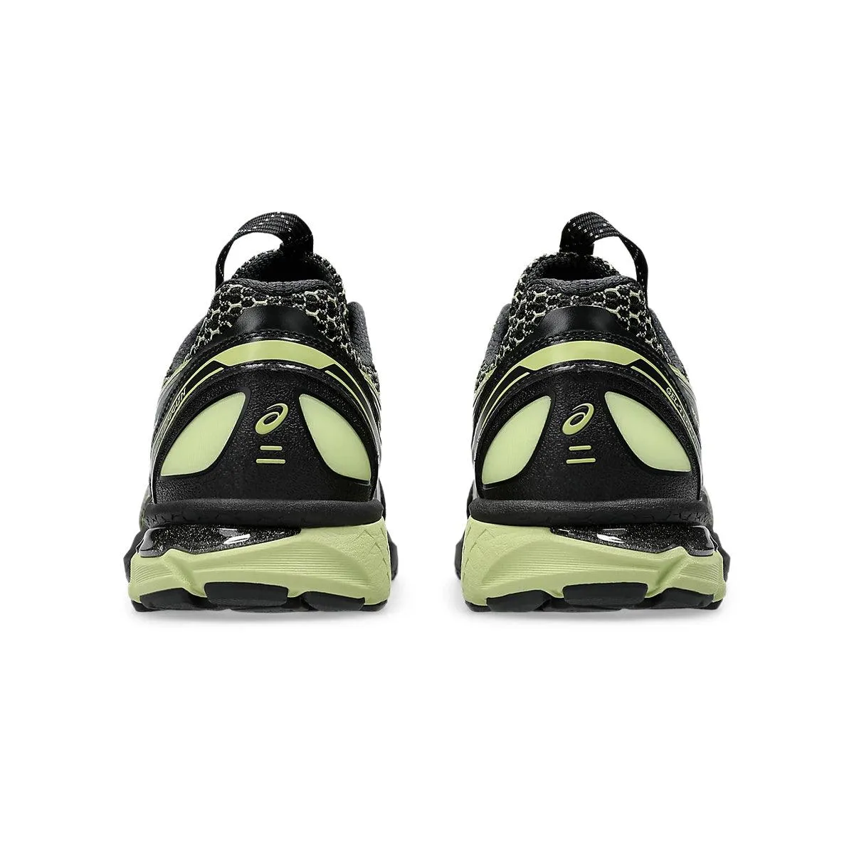 US4-S GEL-Terrain 'Black Neon Lime' Most Comfy Asics Shoes