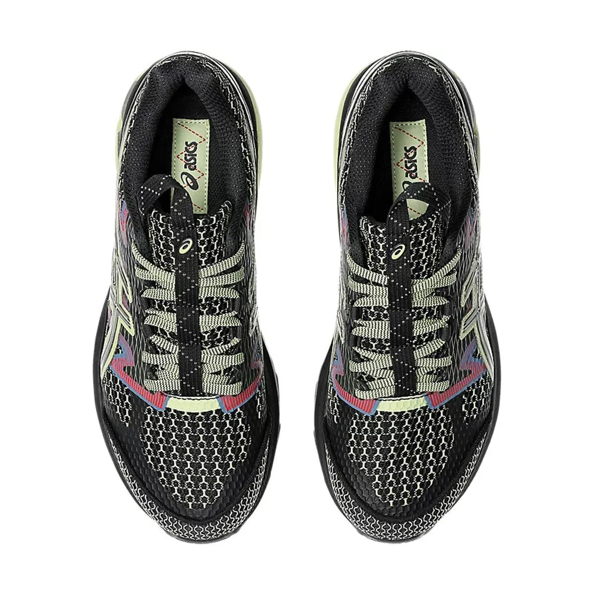 Asics Gel Stability Running Shoes US4-S GEL-Terrain 'Black Neon Lime'