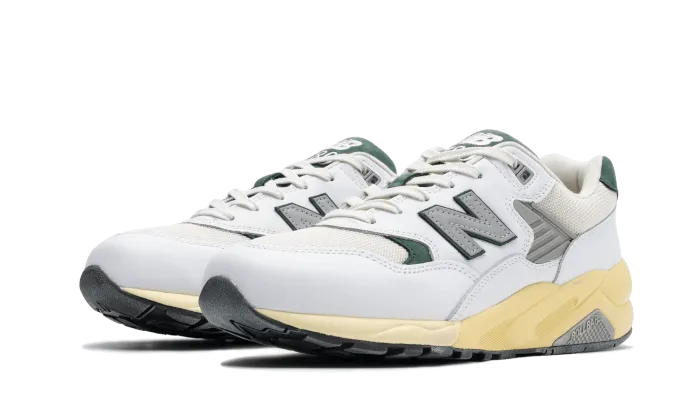 Light Gray New Balance New Balance 580 White Nightwatch Green