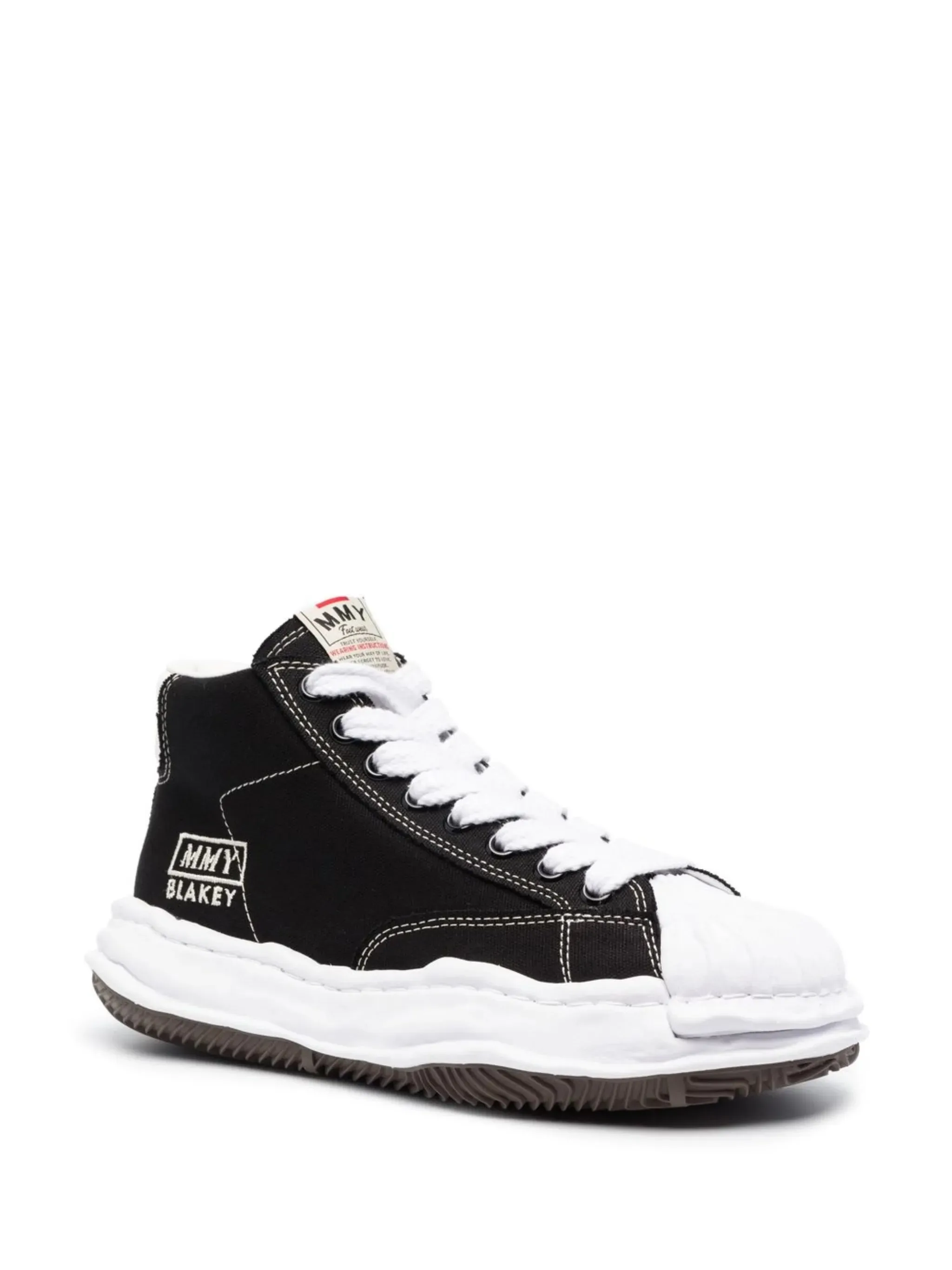 Shoes Men Casual embroidered-logo lace-up sneakers