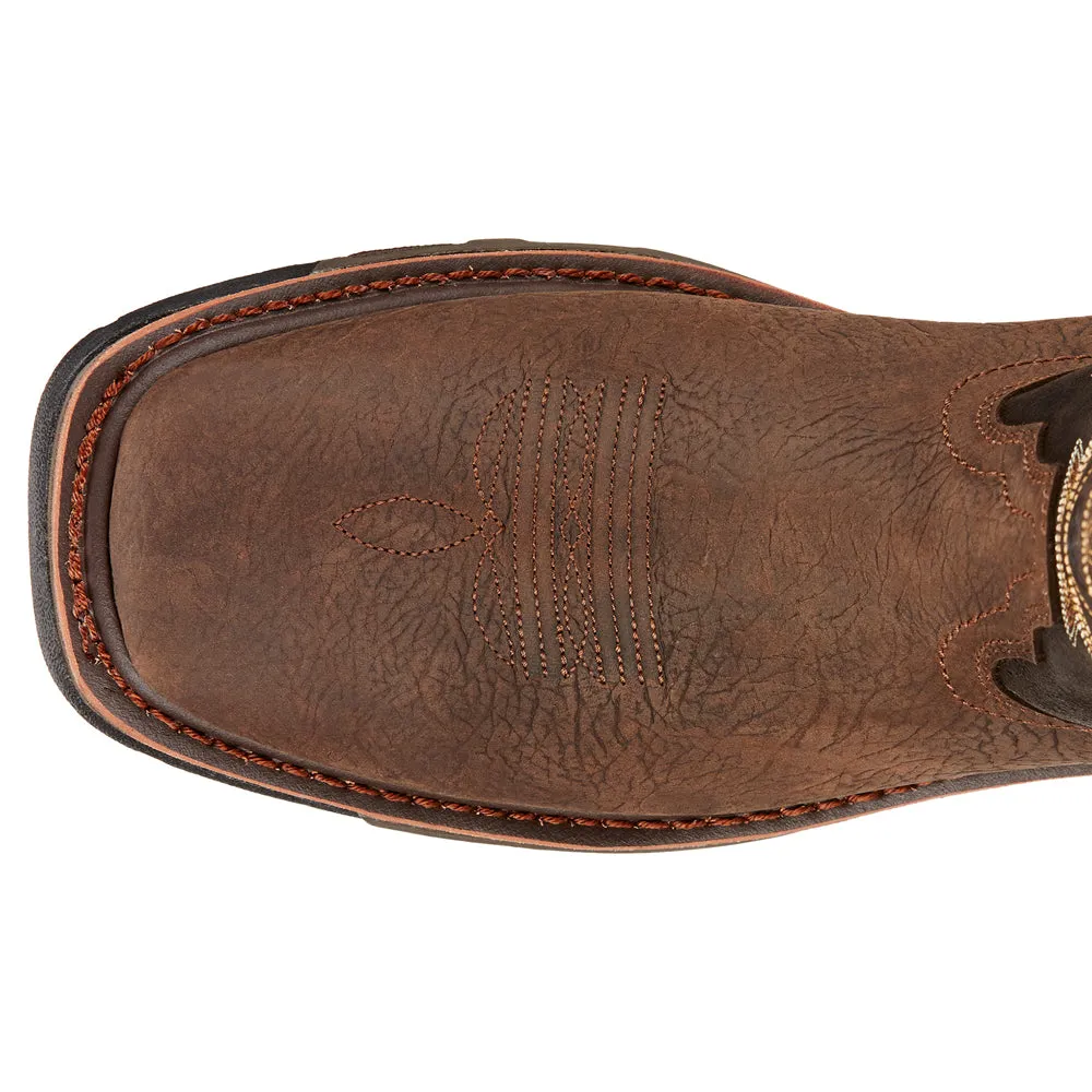 WorkHog 11 inch Embroidered Waterproof Soft Toe Work Boots