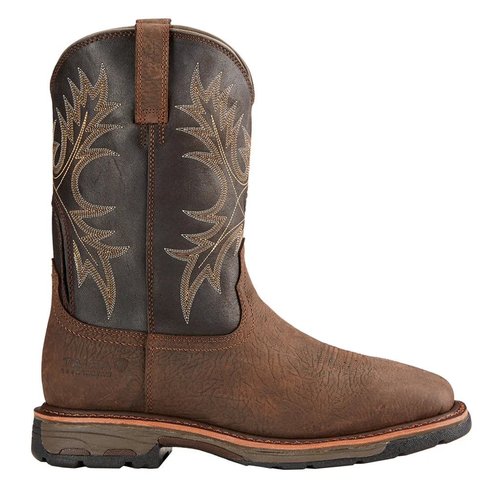 Best Comfortable Trail Shoes WorkHog 11 inch Embroidered Waterproof Soft Toe Work Boots