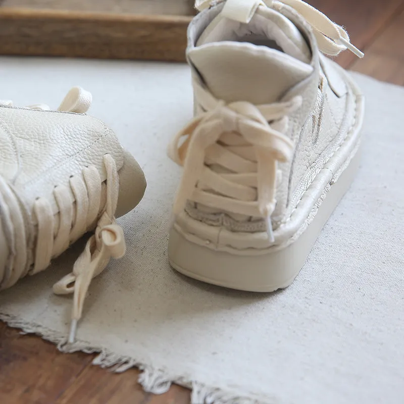 Bernardo Briton Rain Boot Women Retro Cowhide Handmade Thick Sole Casual Boots