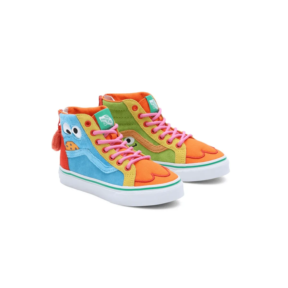 Common Project Casual Shoes   Sesame Street Kid's SK8-Hi Zip 'Multi'