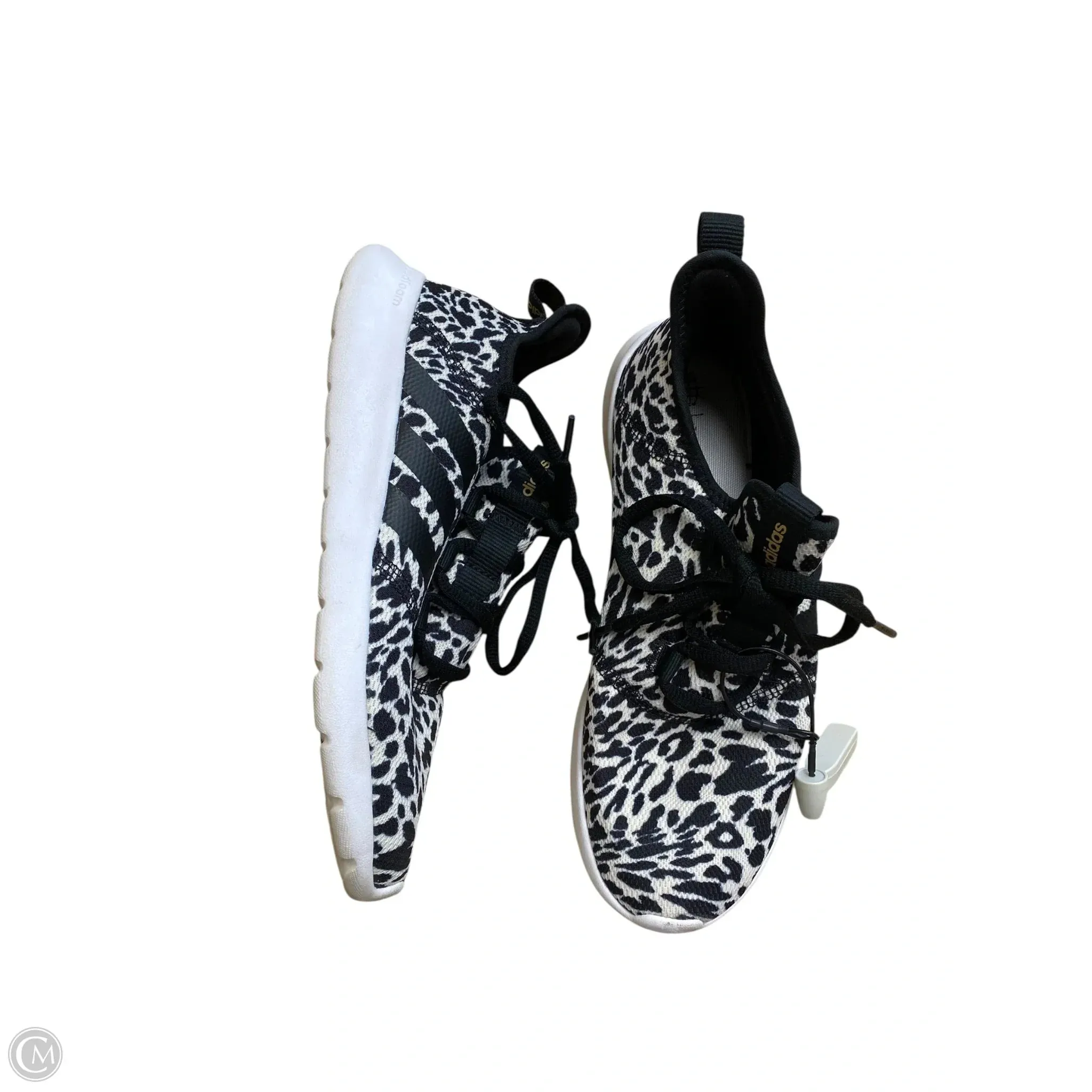 Adidas Game Court Tennis Shoe Shoes Athletic By Adidas In Animal Print, Size: 7.5