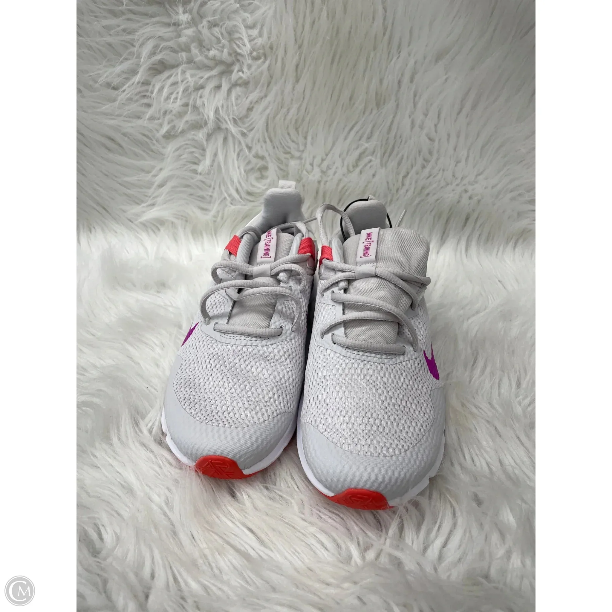 Shoes Athletic By Nike In Grey & Purple, Size: 7 Nike Court Borough Mid Basketball Shoe