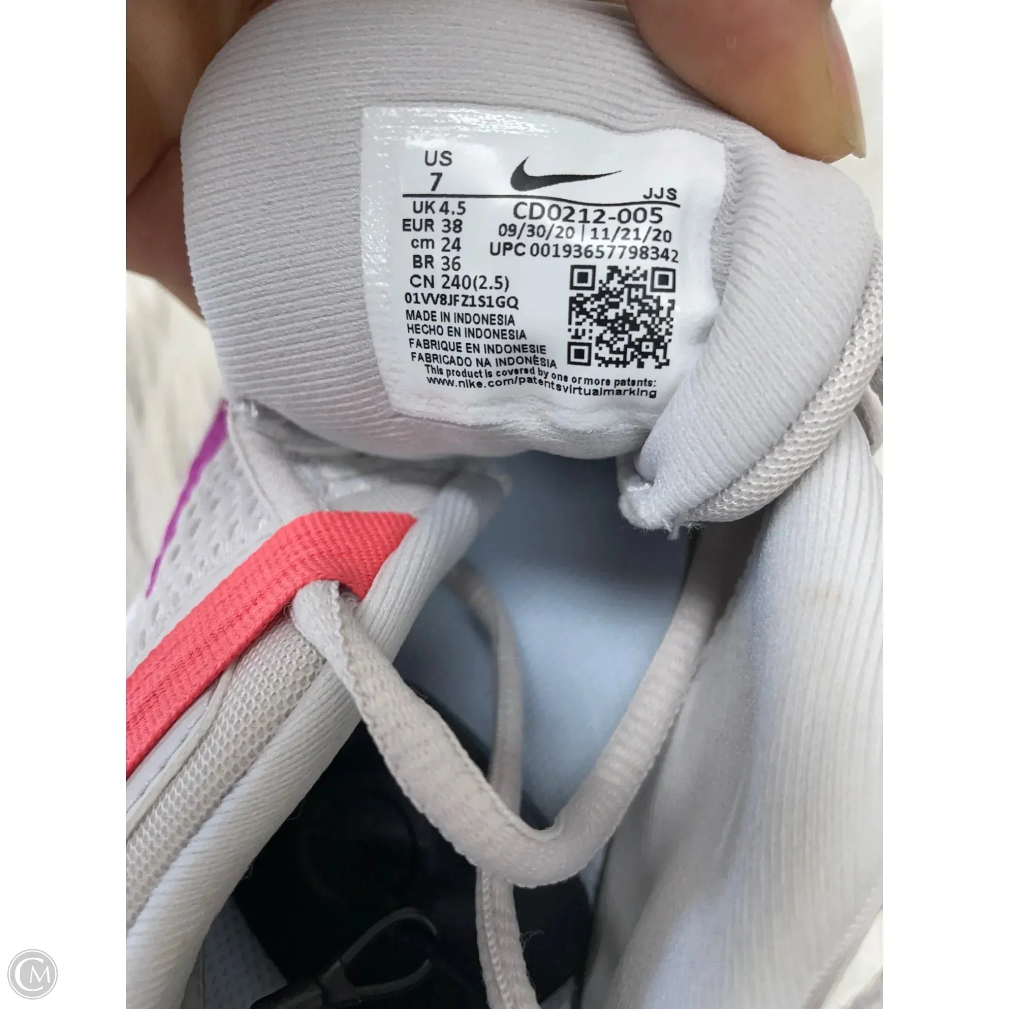 Shoes Athletic By Nike In Grey & Purple, Size: 7 Nike Zegama Trail Running Shoes