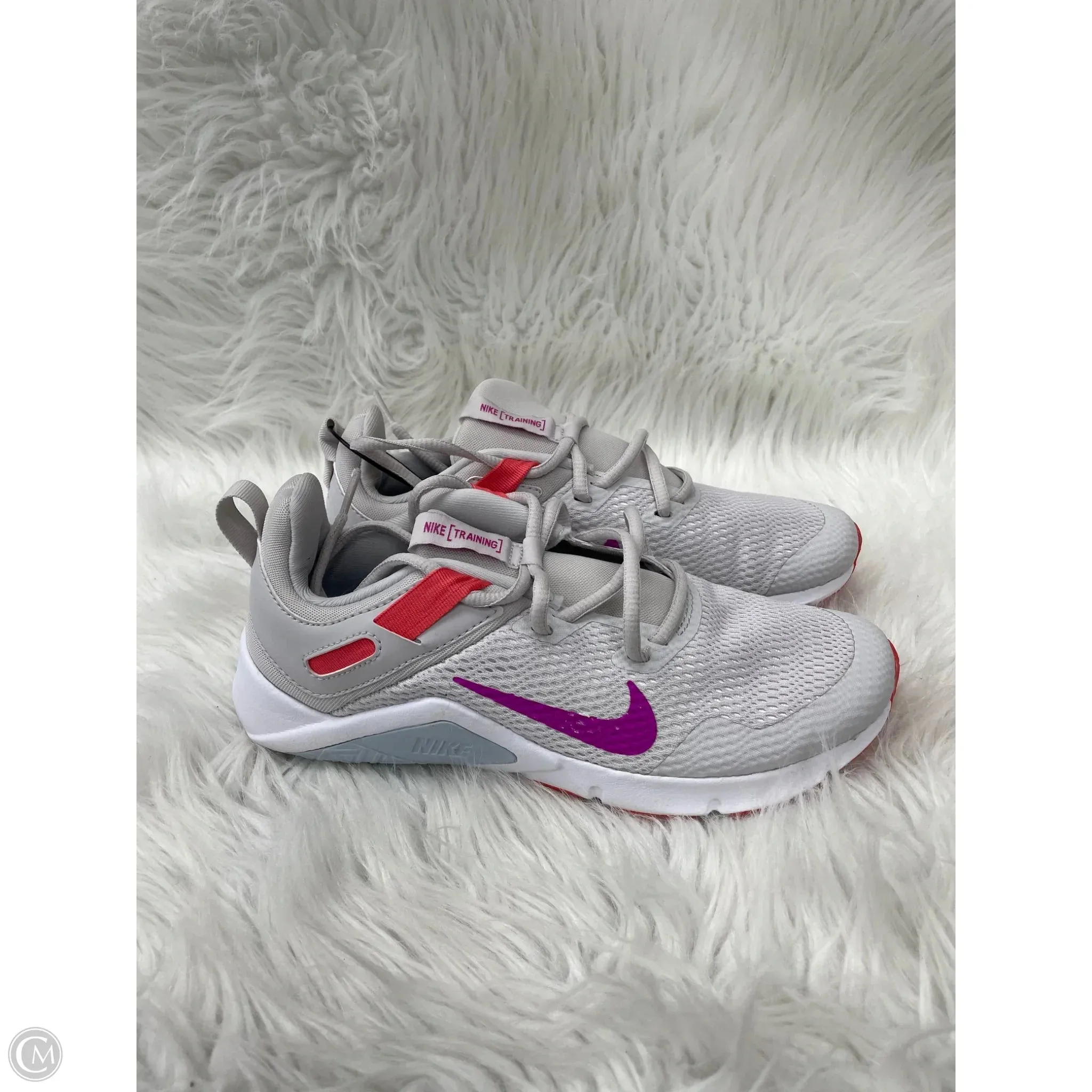 Blue Lock Nike Shoes Shoes Athletic By Nike In Grey & Purple, Size: 7