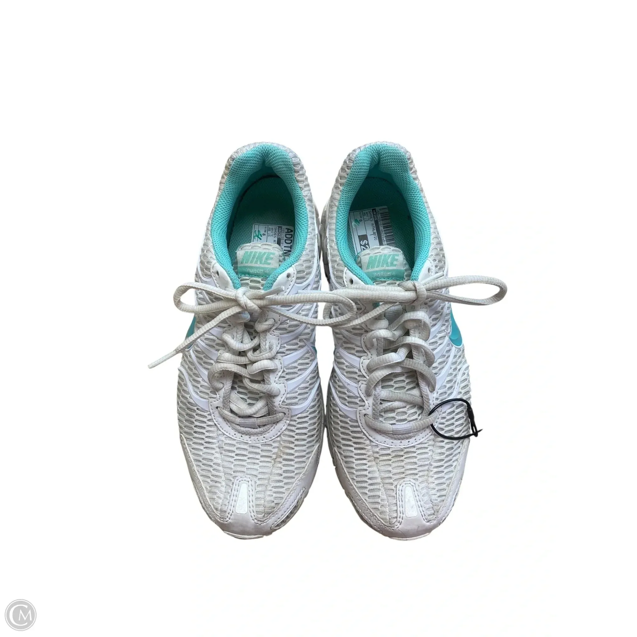 Shoes Athletic By Nike In White, Size: 8 Nike Shoes With Swoosh