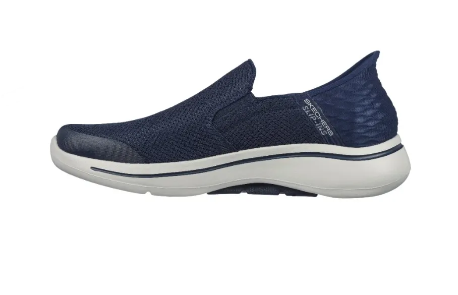 Basketball Shoes And Ball SKECHERS SLIP-INS GO WALK ARCH FIT - HANDS FREE - 216259 - NVY