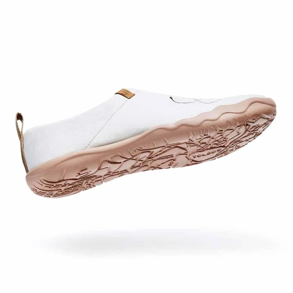 SILENT MAN Art Design Loafers for Men Rainbow Rift Slip-on Casual Shoes