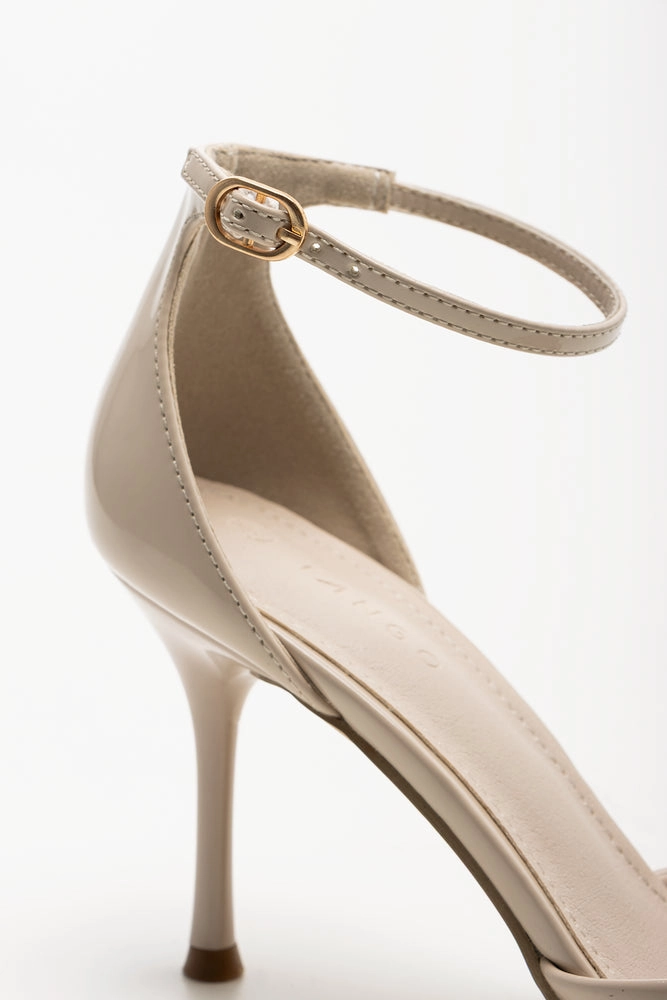 Sandals With Good Arch Support Patent Sandal Heels Natural