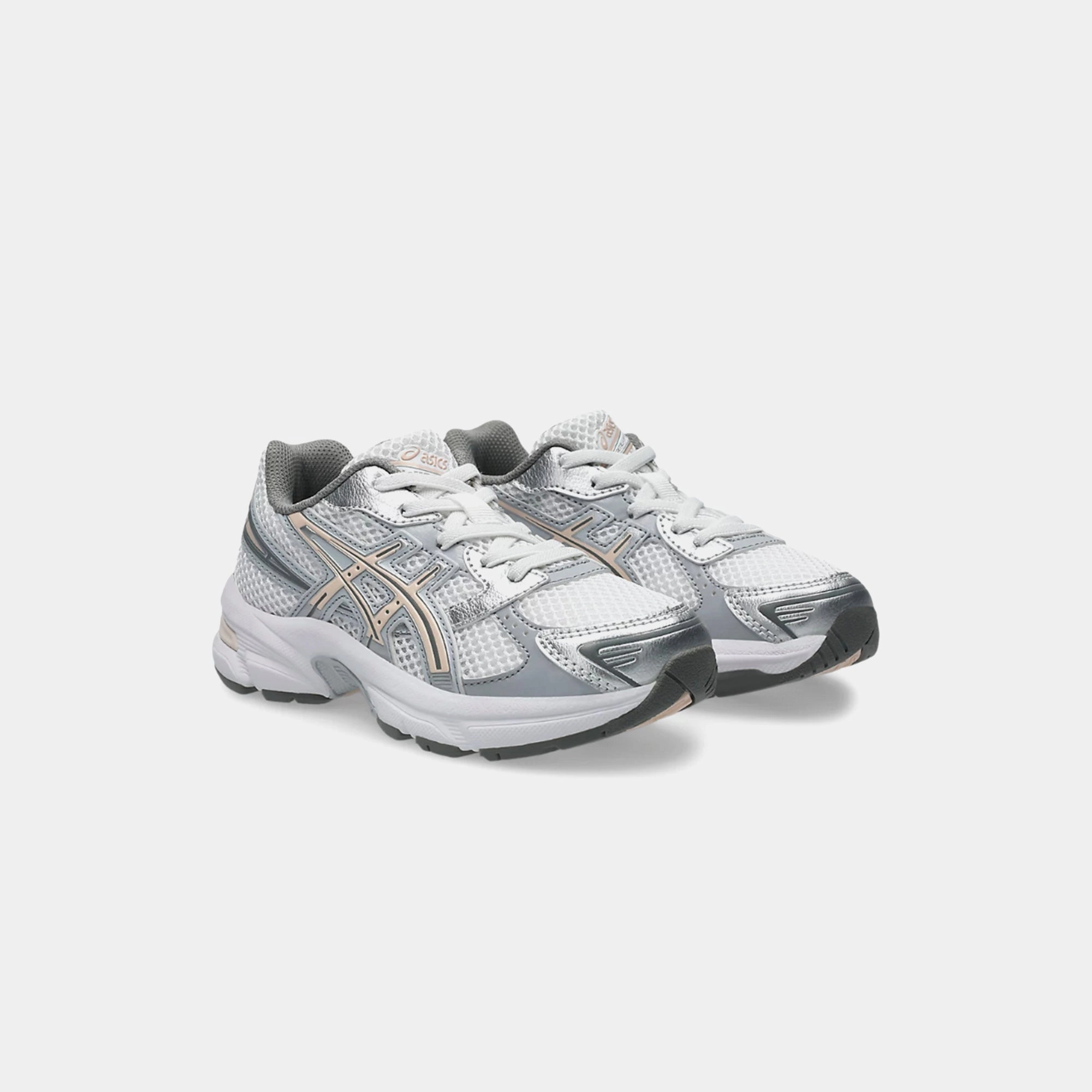 Asics Gel Evate 3 Running Shoe ASCIS PS Gel-1130 -  White / Pearl Pink