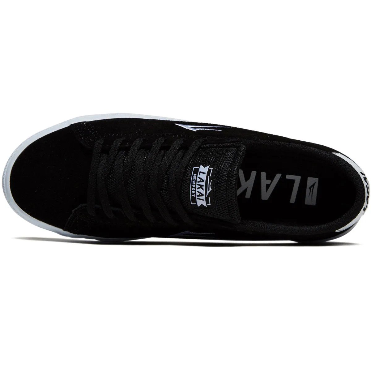 Bag Ice Skate Lakai Newport 2024 Shoes - Black Suede