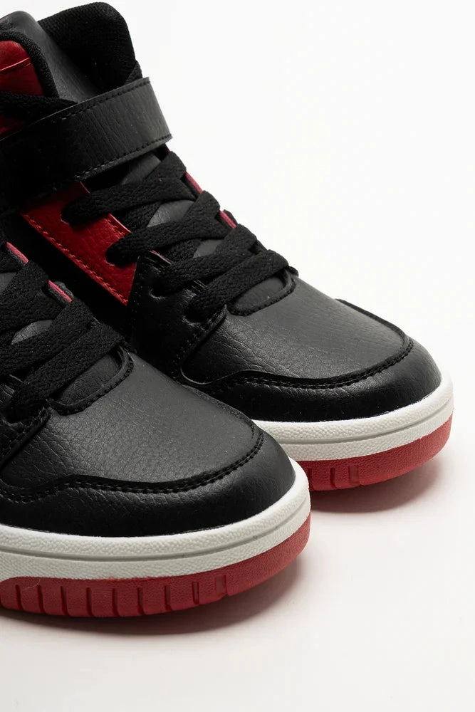 Skate High Top Sneakers Black Best Outdoor Cross Training Shoes