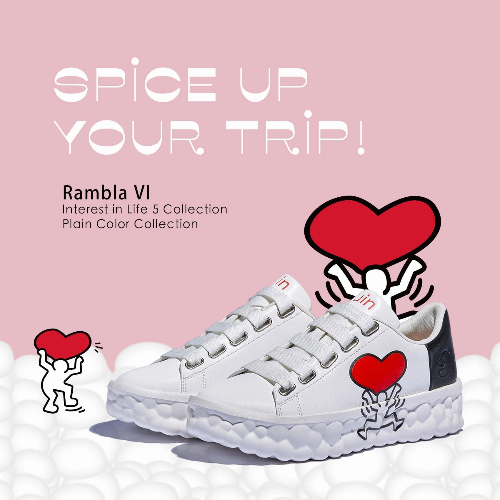 X Alexander Wang Skate Shoes Give You My Heart Las Ramblas VI Women