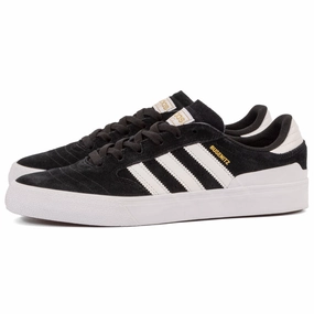 Adidas - Busenitz Vulc II (Black/White/Gum) Flat Feet Best Skate