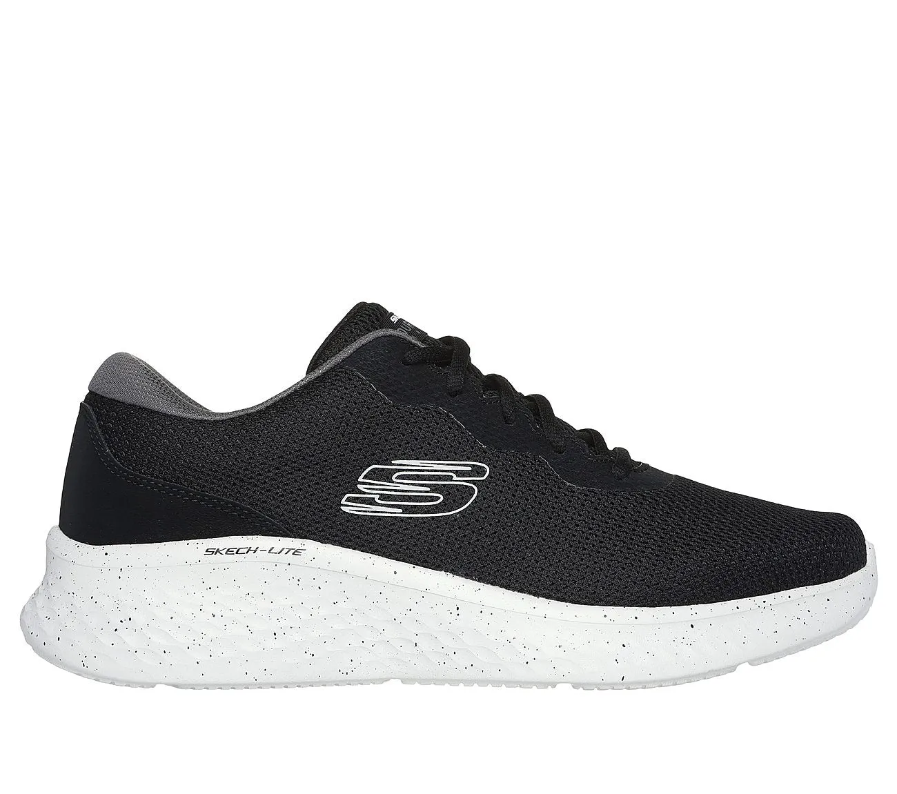 Big Kids Basketball Shoes SKECH-LITE PRO - BLACK WHITE