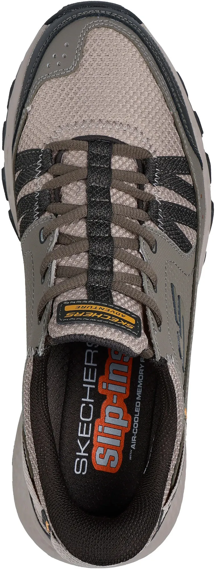 Trail Runner Swt Hiking Shoes Skechers Dynamite AT-Escapar Mens Walking Shoes - Grey