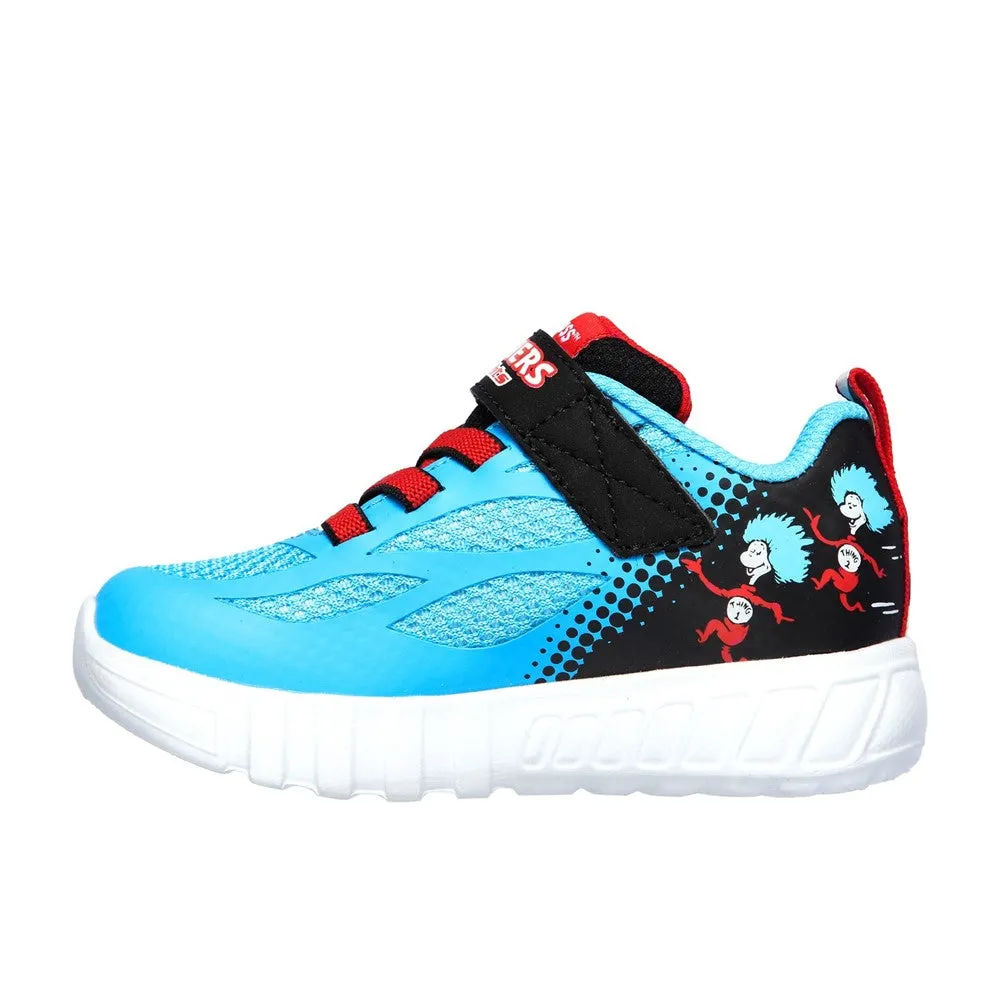 Skechers Flex-Glow Lighted Things Sports Shoes Better Foam Prowl Slip On Training Shoes