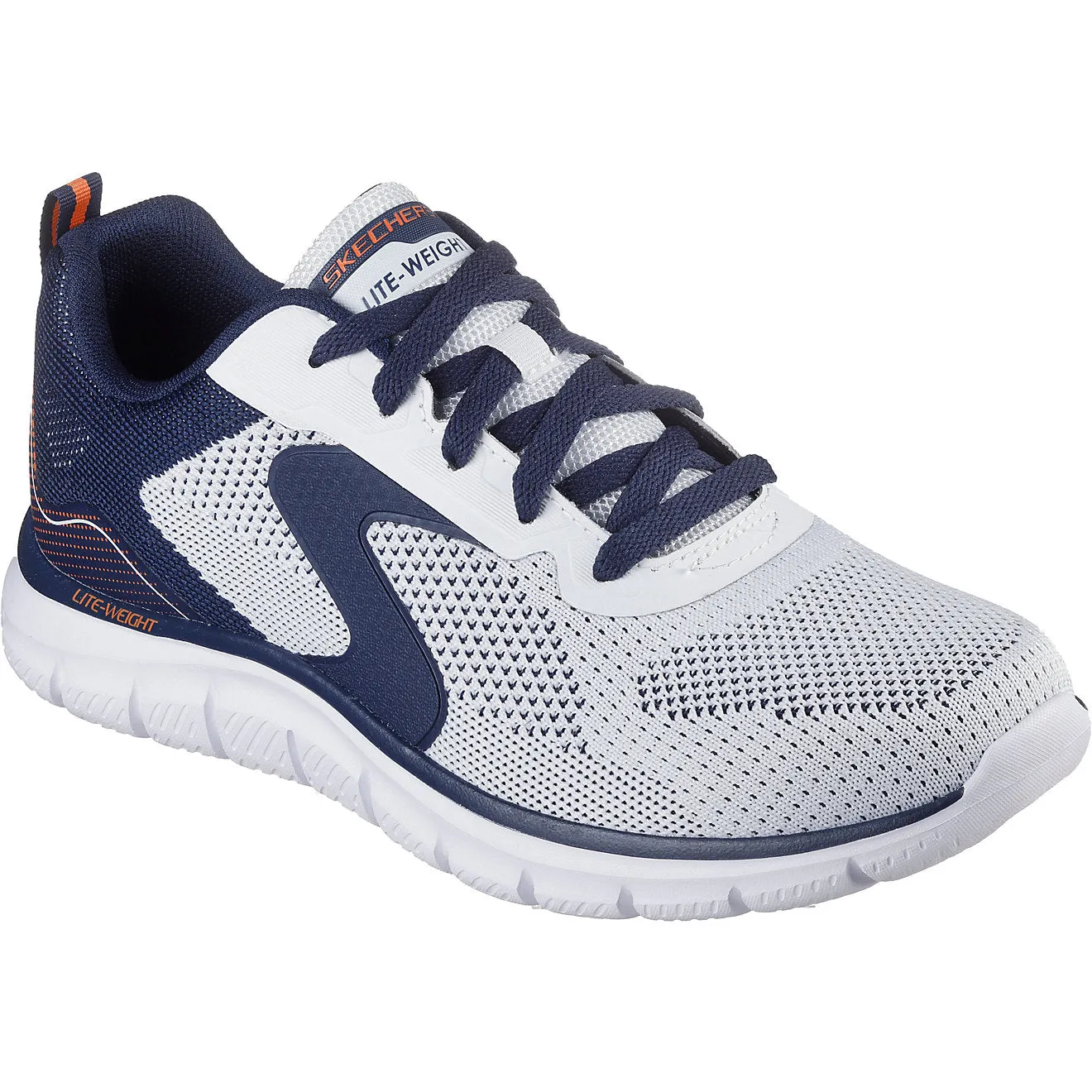 New Balance Turf Trainer Shoes Skechers Men's Track Lerko White/Navy Training Shoes