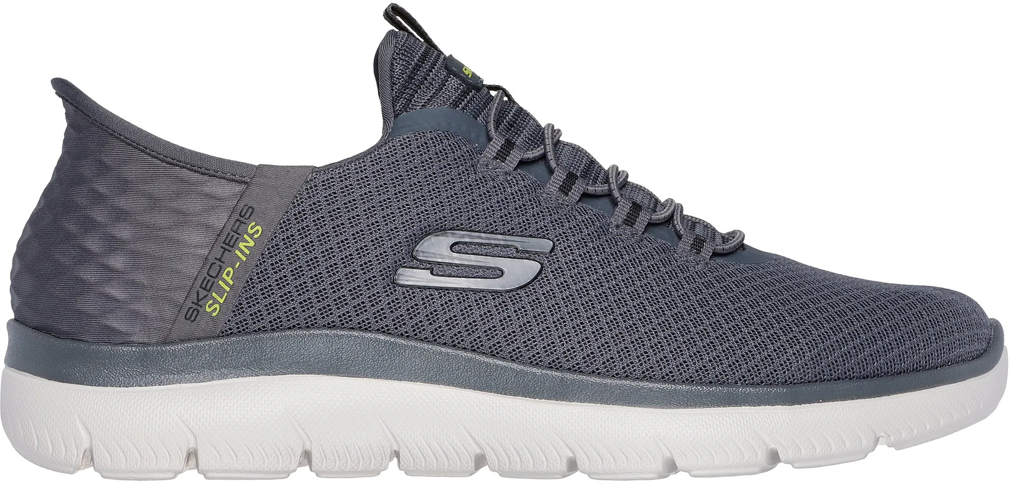 Skechers Summits High Range Mens Training Shoes - Grey Cross Training Shoes Wide Width