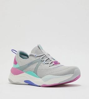 Banned Basketball Shoes SKECHERS MIRA - 149883 - LGMT