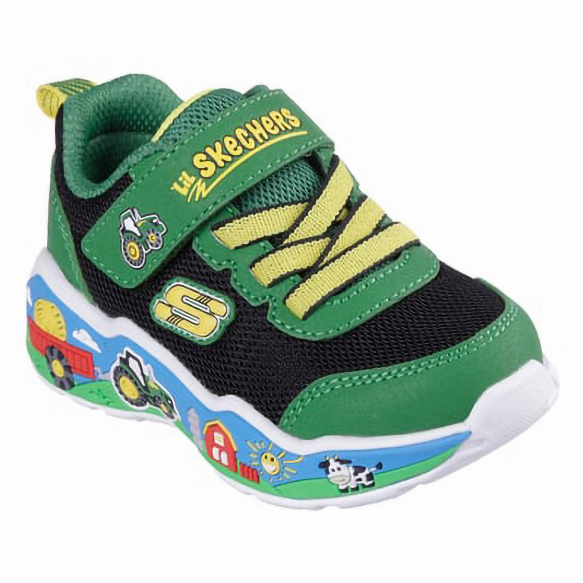 Trail.running Shoes Skechers X John Deere Play Scene Infants Shoes