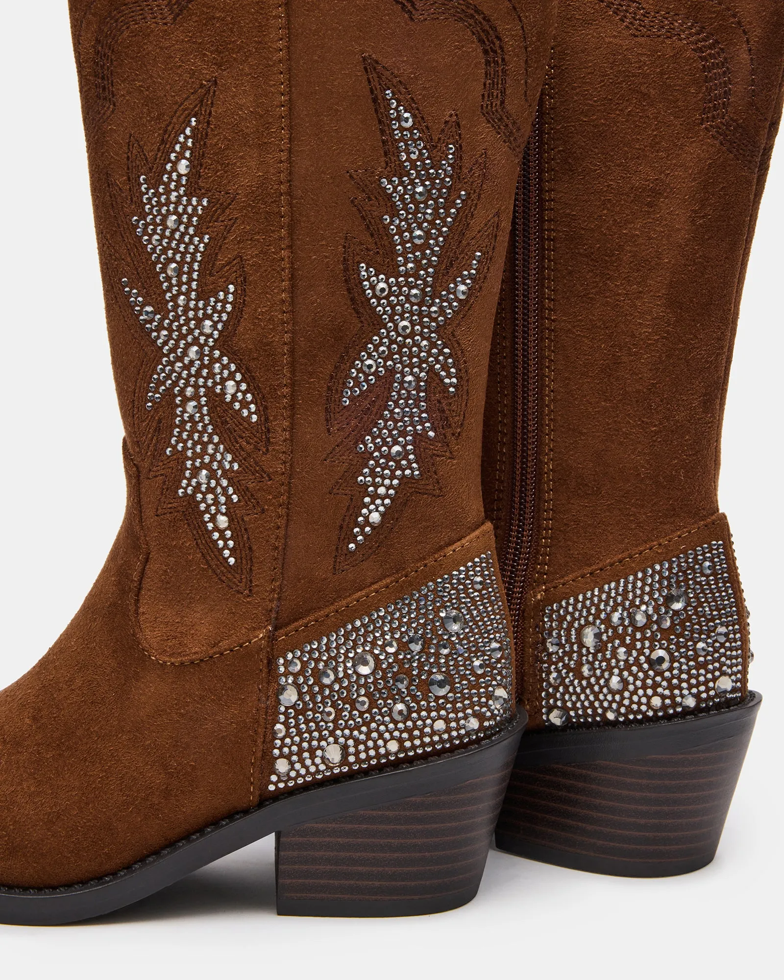 Short Boots Cowboy KIDS' YEEHAH BROWN