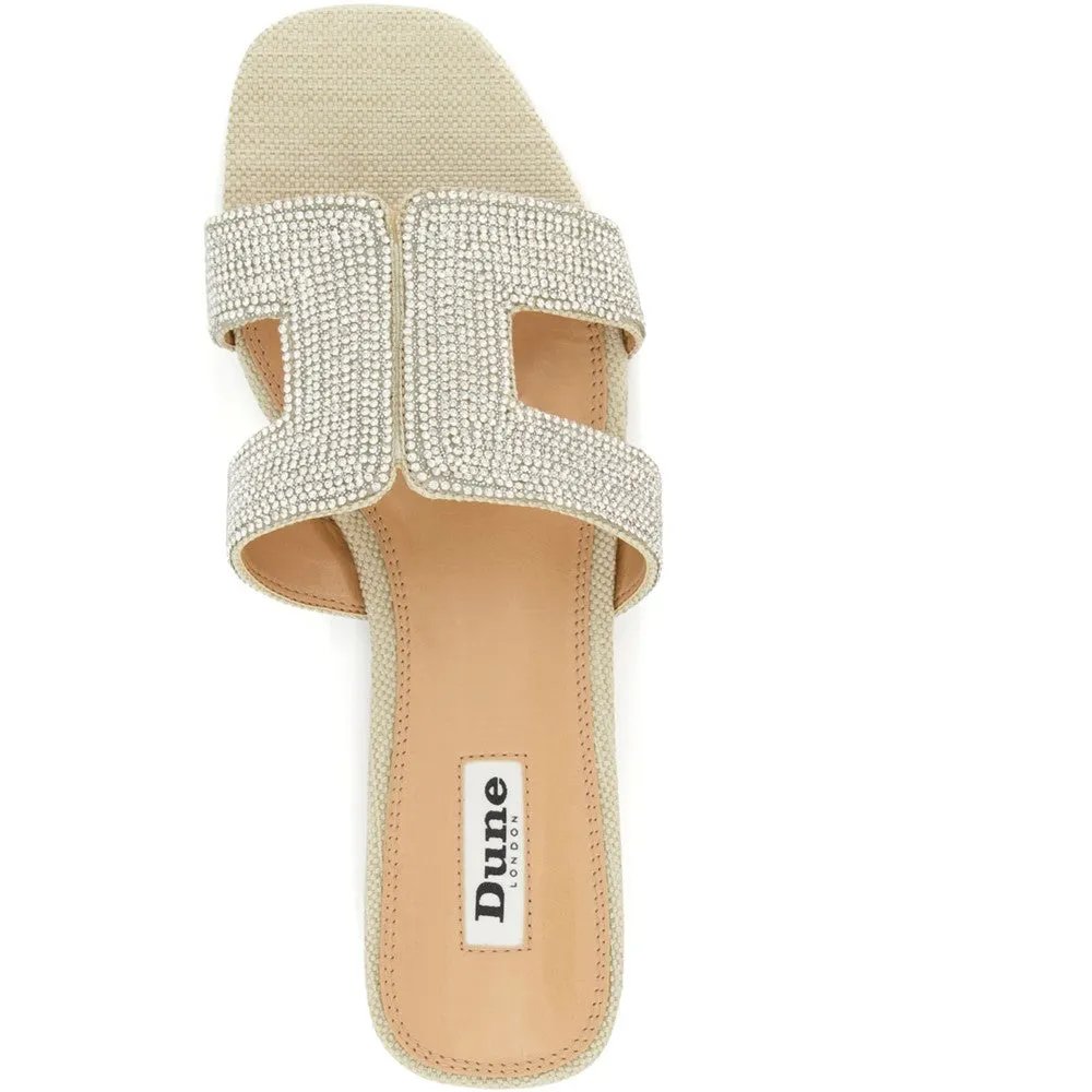 Dune Loupe Sandal Fun Slippers For Adults