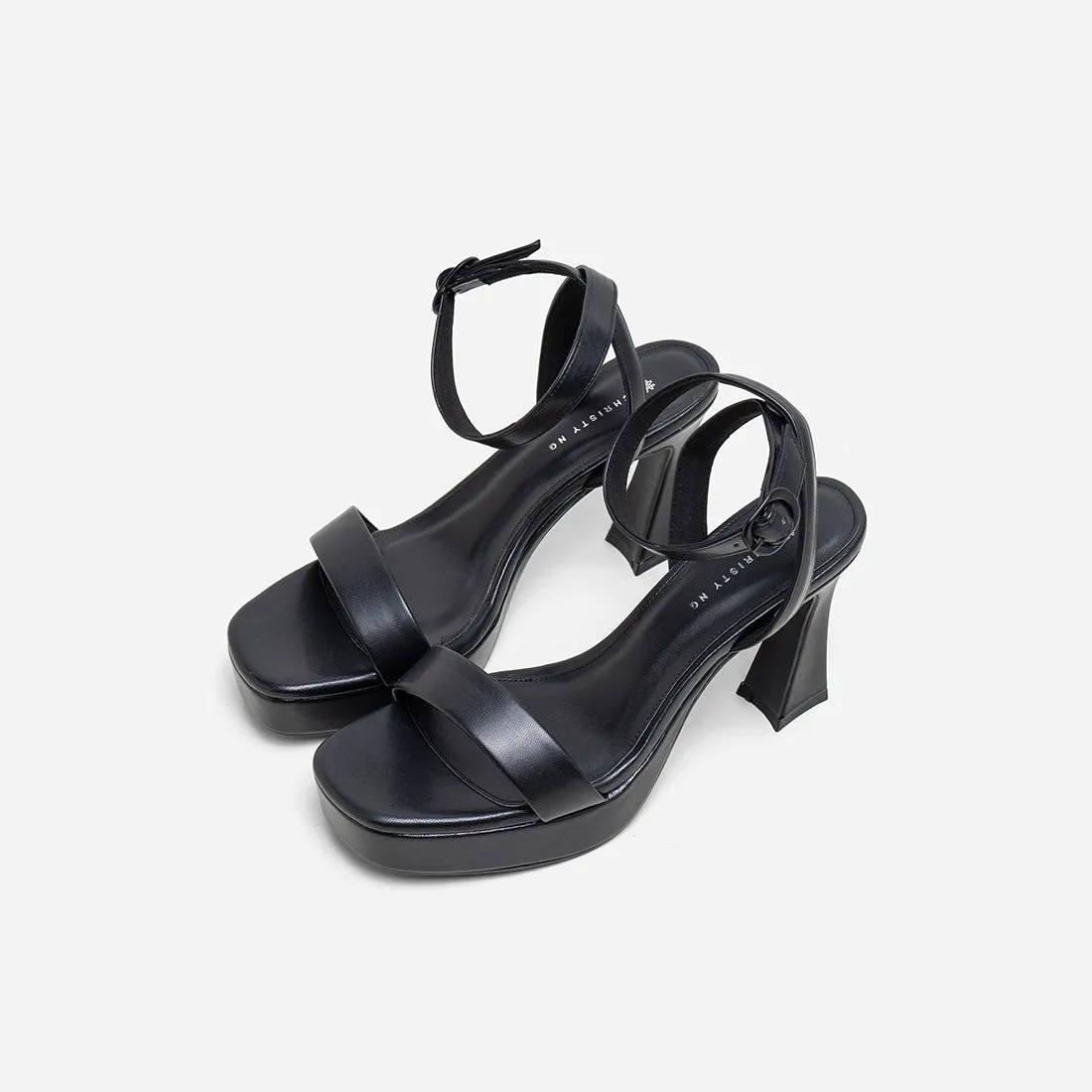 Amira Platform Sandal Dove Slippers