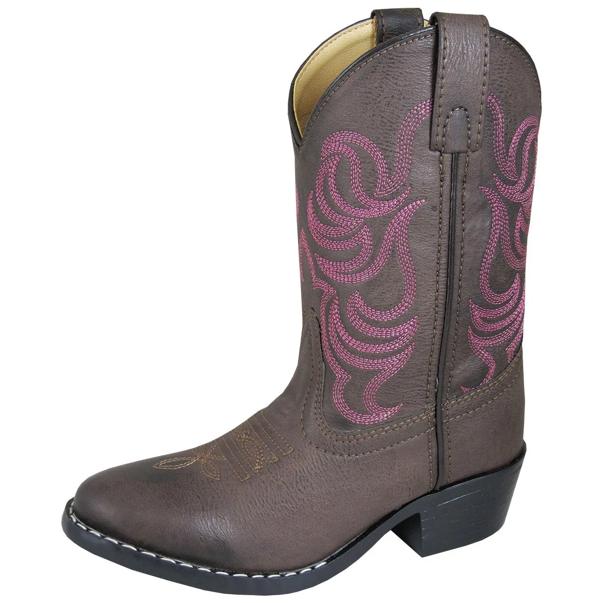 Love Shack Rain Boots Smoky Mountain Youth Montery Brown Cowboy Boot