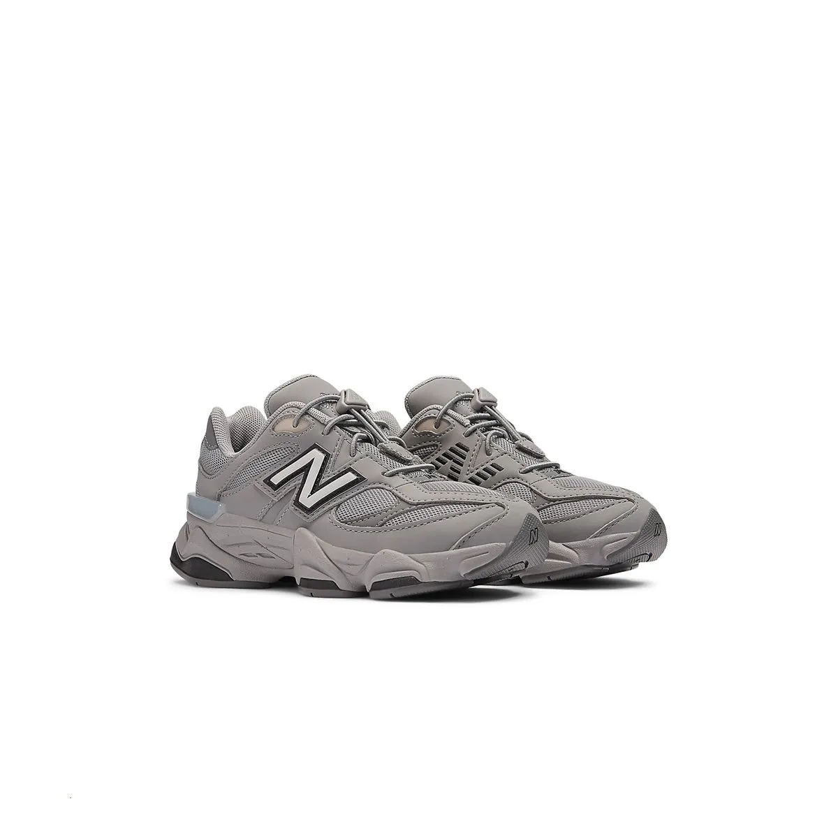 Dark Brown New Balance Kids 9060 'Shadow Grey Black'